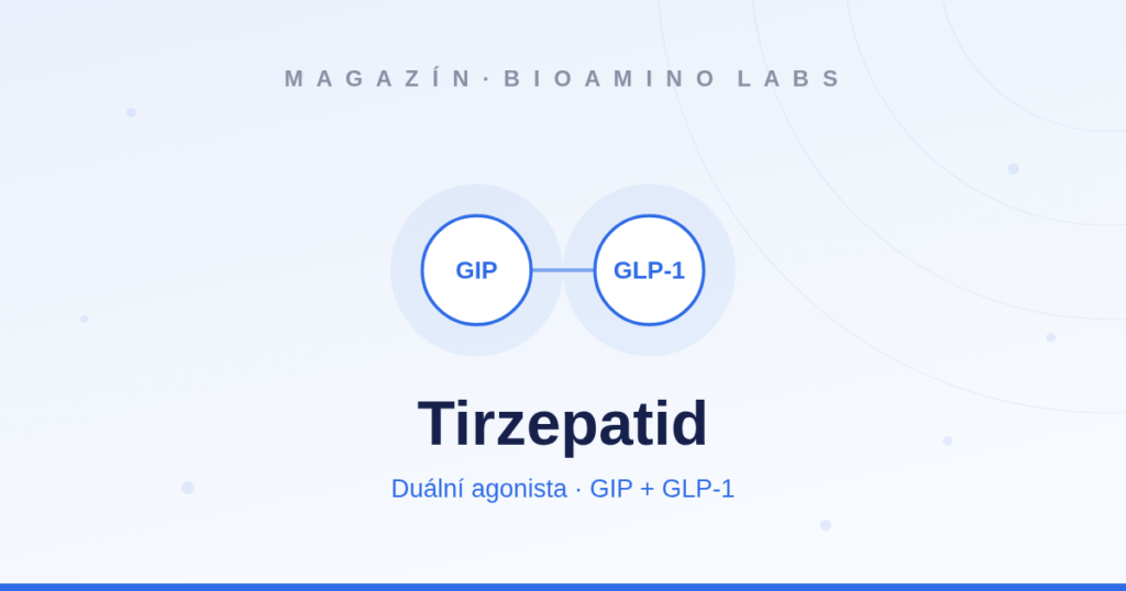 Ilustrace: tirzepatid, duální agonista GIP a GLP-1