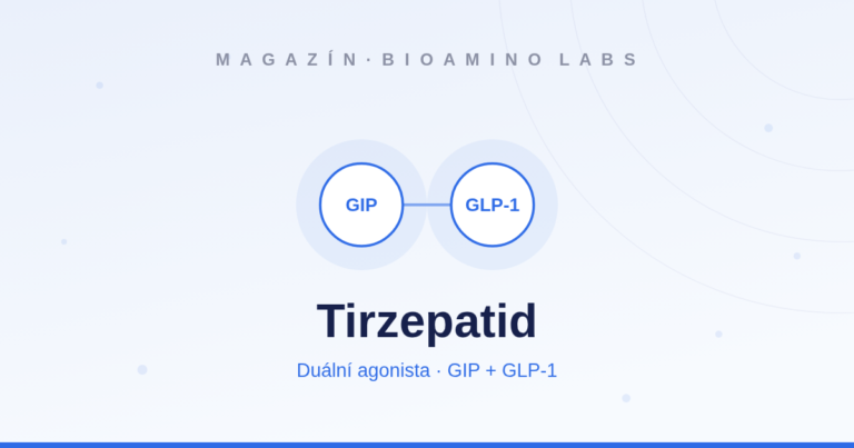 Ilustrace: tirzepatid, duální agonista GIP a GLP-1